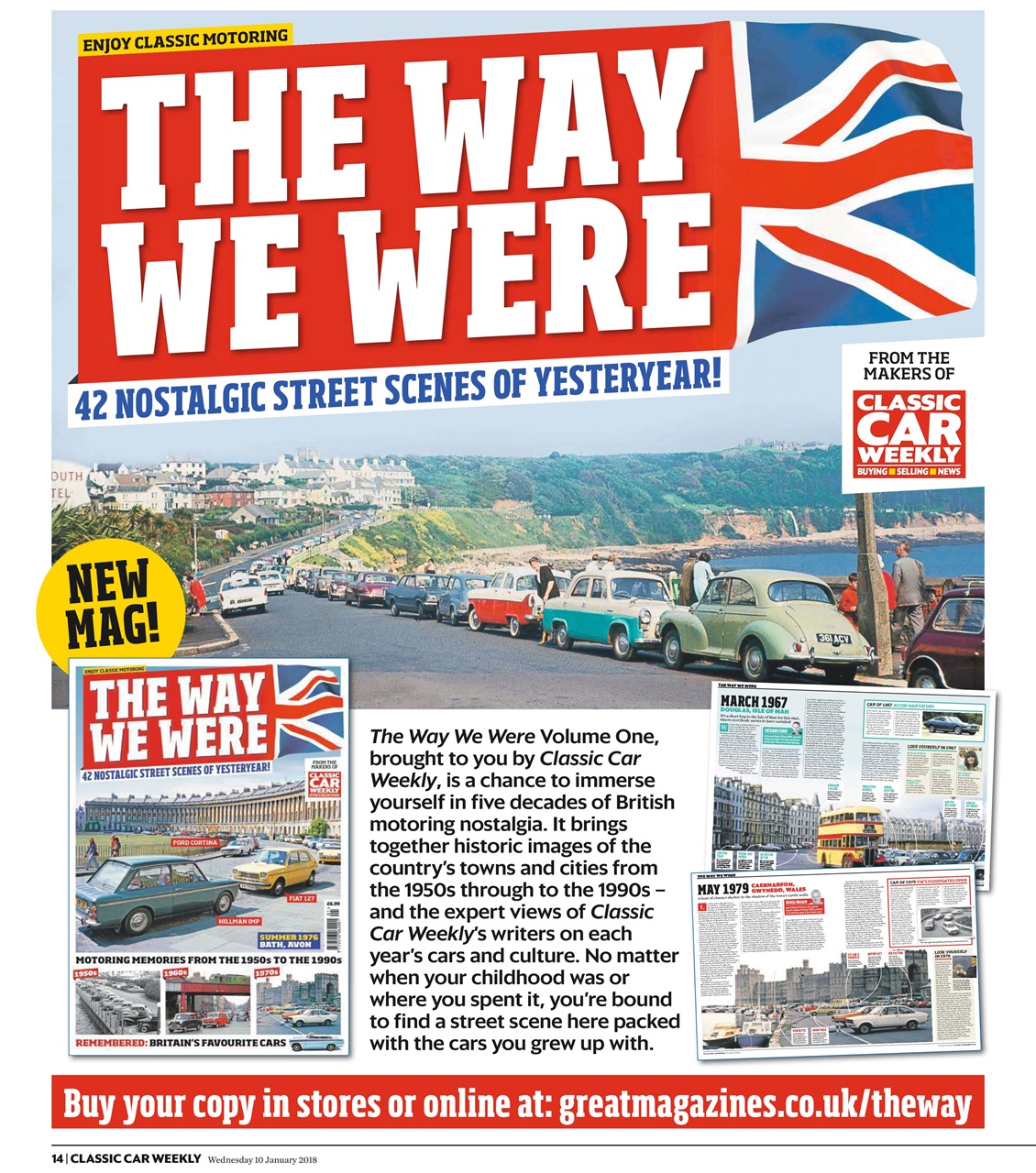 Classic Car Weekly Preview Pages