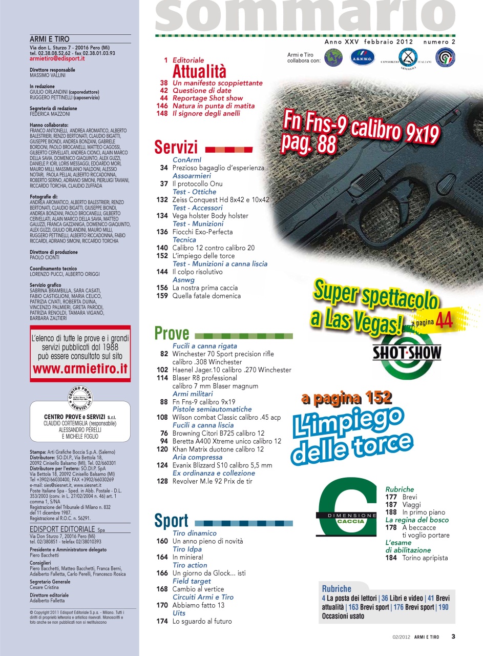 Armi E Tiro Preview Pages