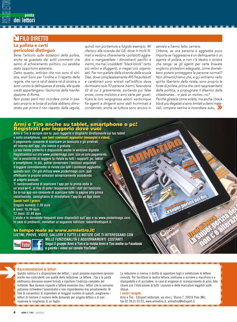 Armi E Tiro Preview Pages