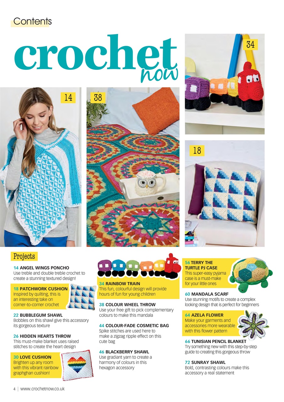 Crochet Now Magazine Preview Pages