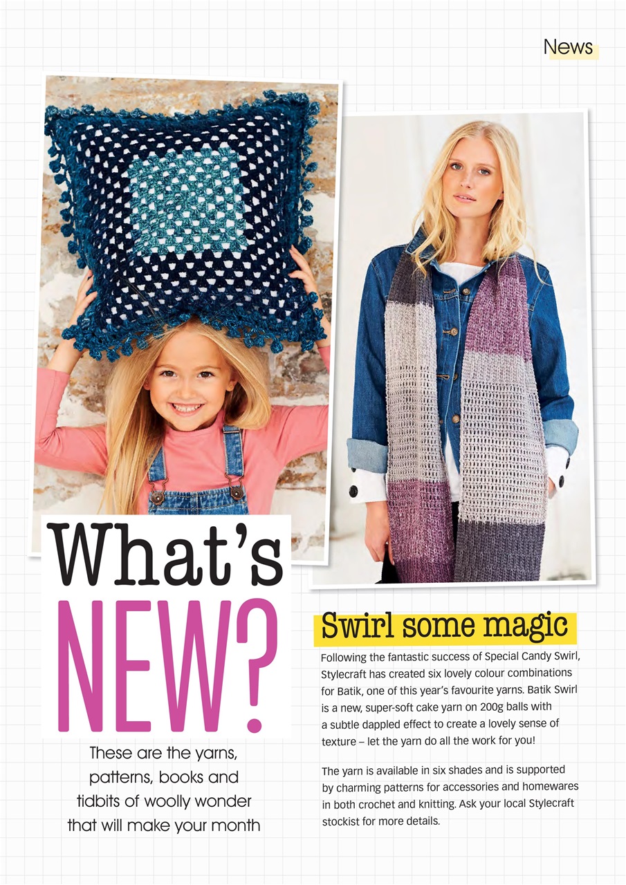 Crochet Now Magazine Preview Pages