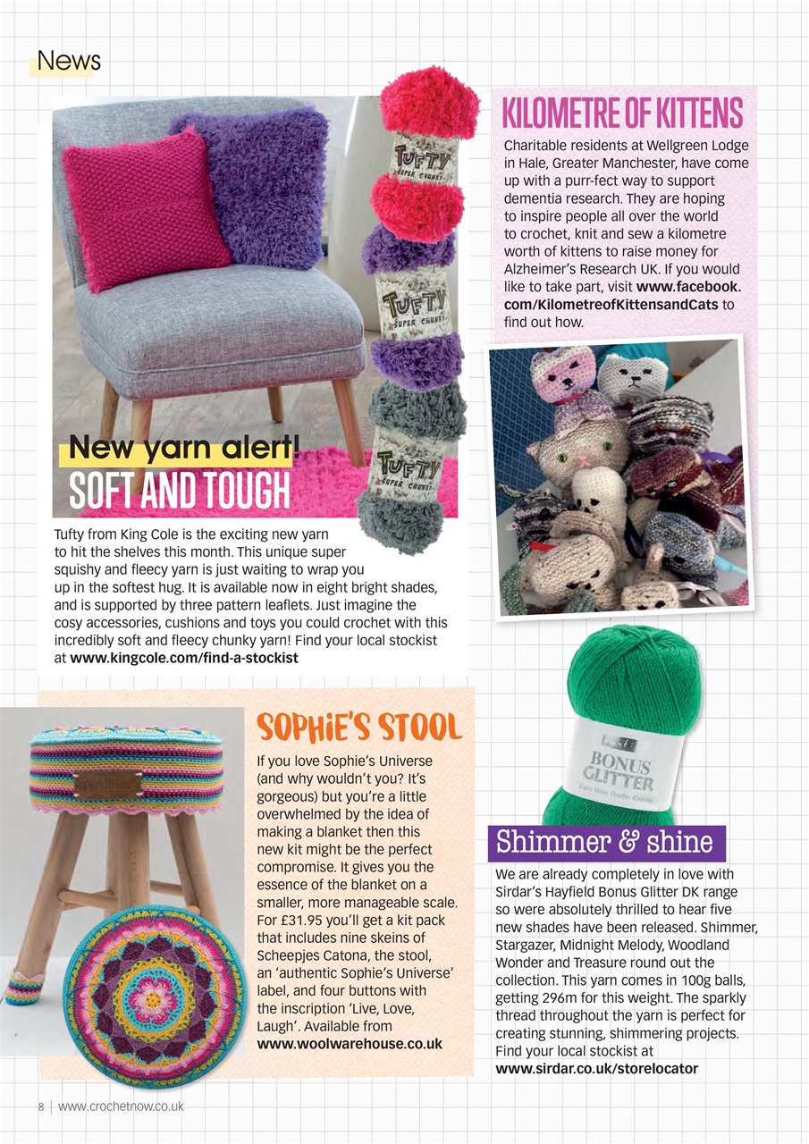 Crochet Now Magazine Preview Pages