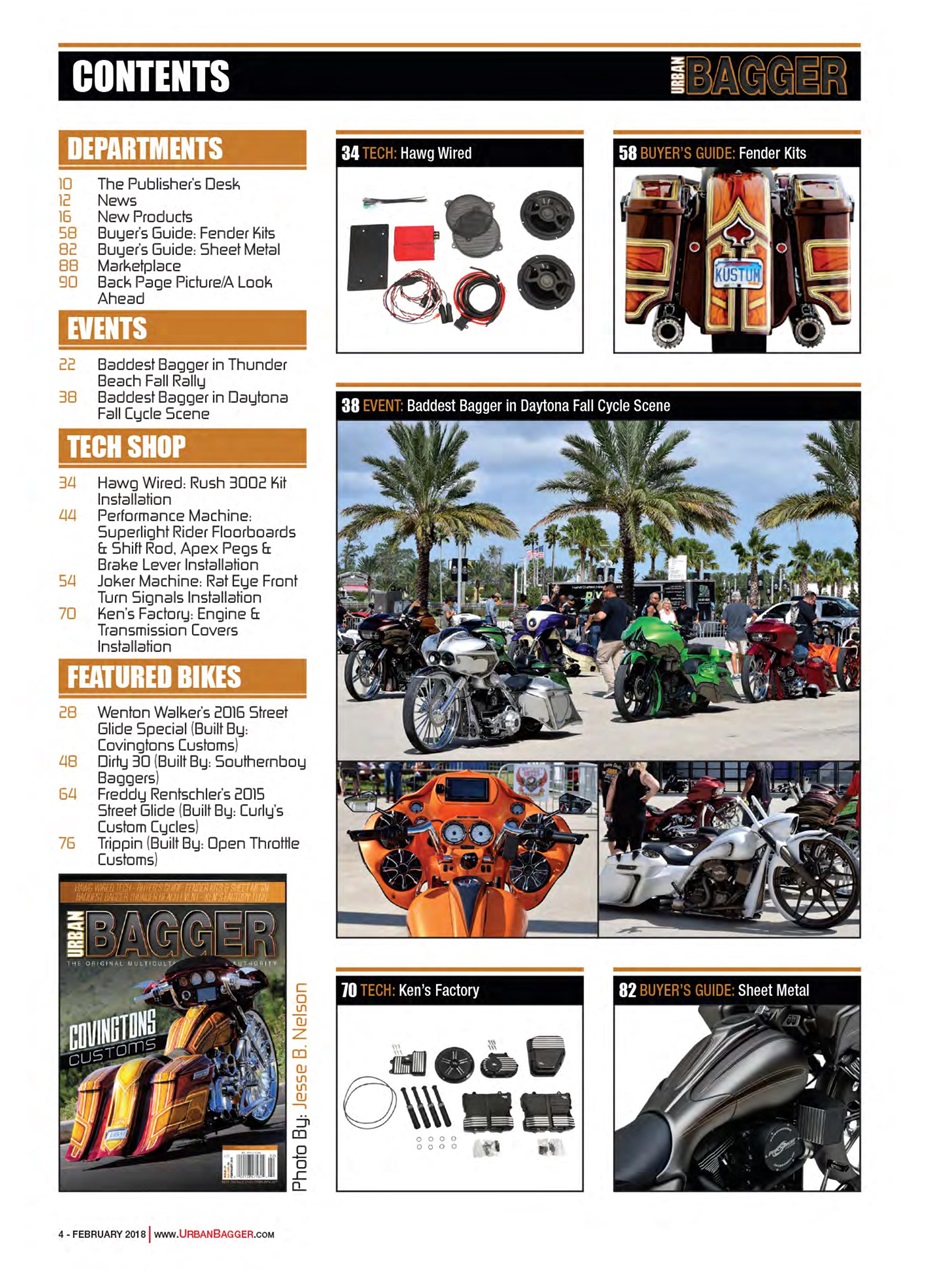 Urban Bagger Preview Pages