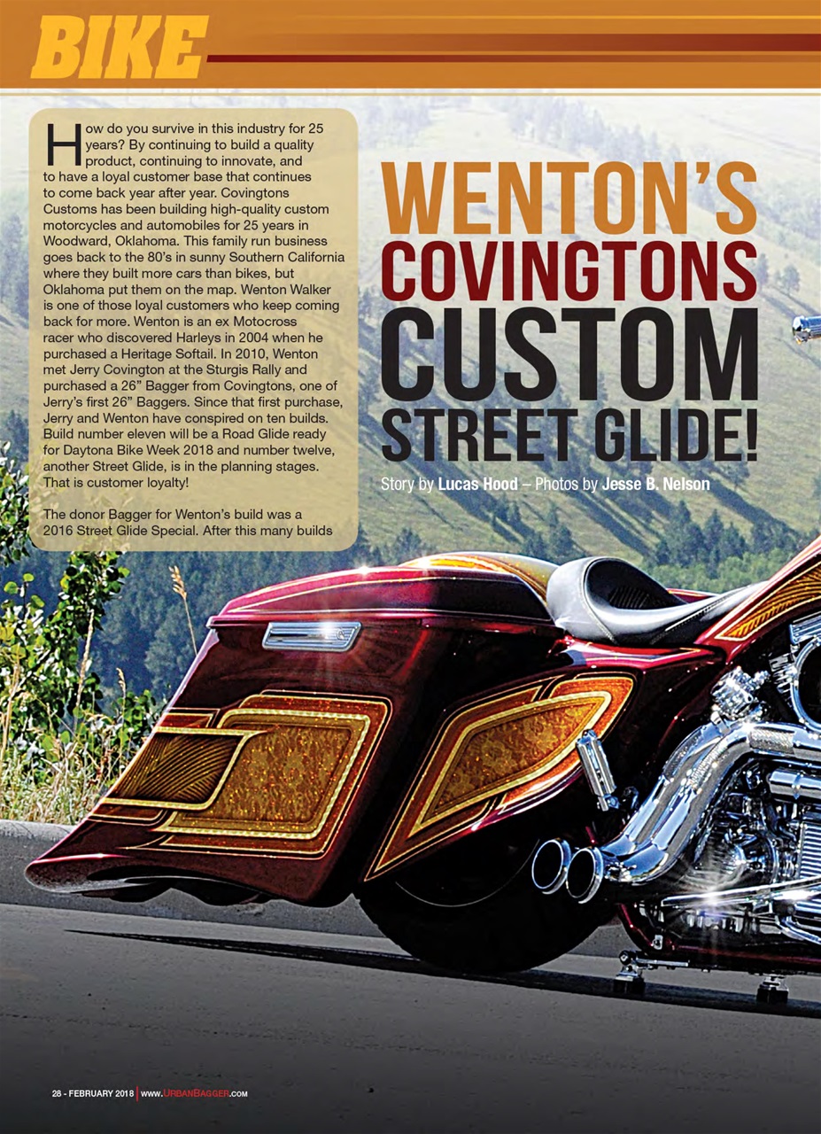 Urban Bagger Preview Pages