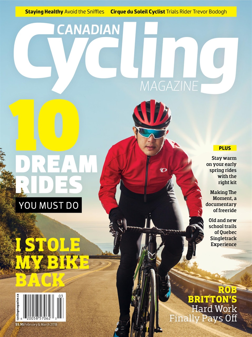 Canadian Cycling Magazine Preview Pages