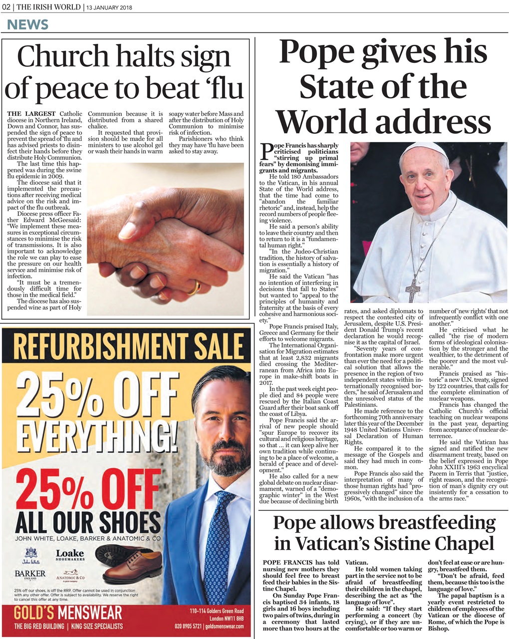 Irish World Preview Pages