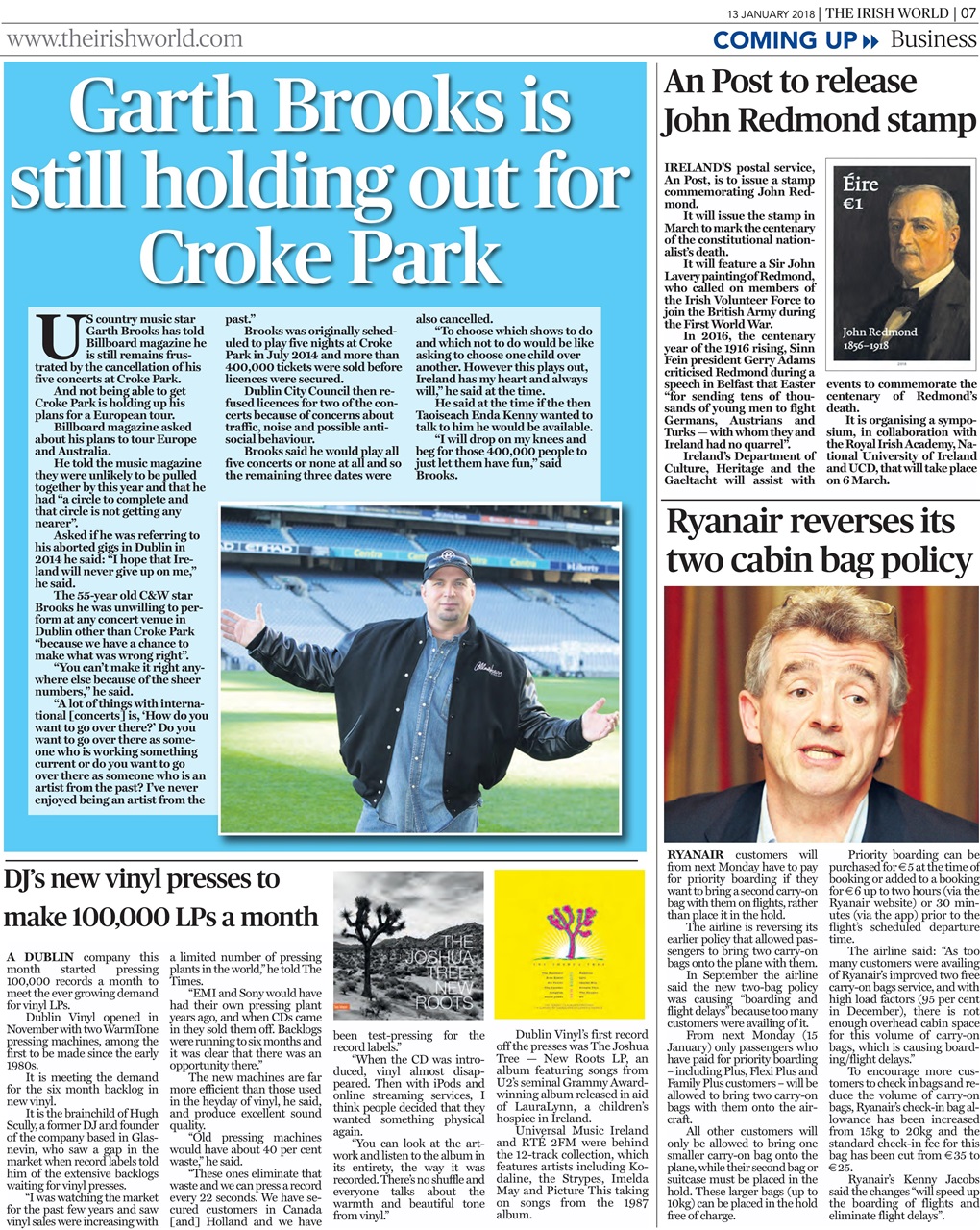 Irish World Preview Pages