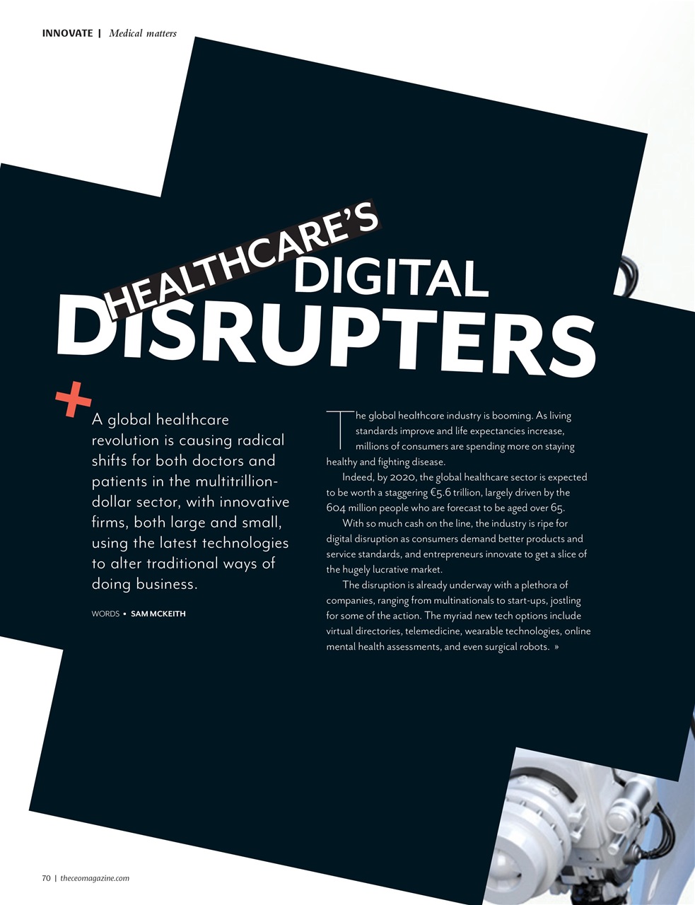 The CEO Magazine EMEA Preview Pages