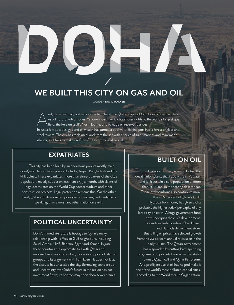 The CEO Magazine EMEA Preview Pages