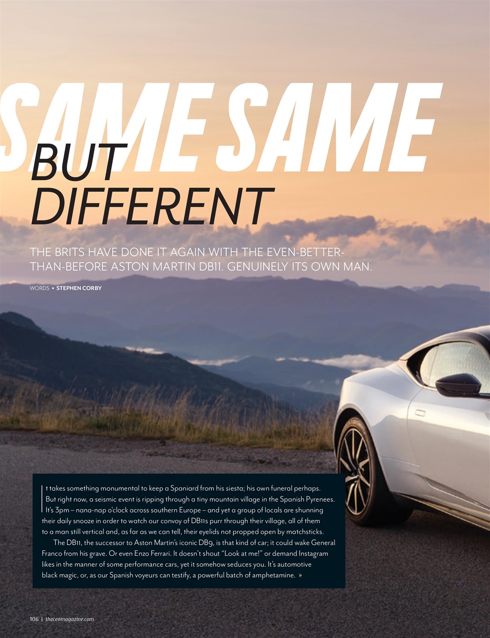 The CEO Magazine EMEA Preview Pages