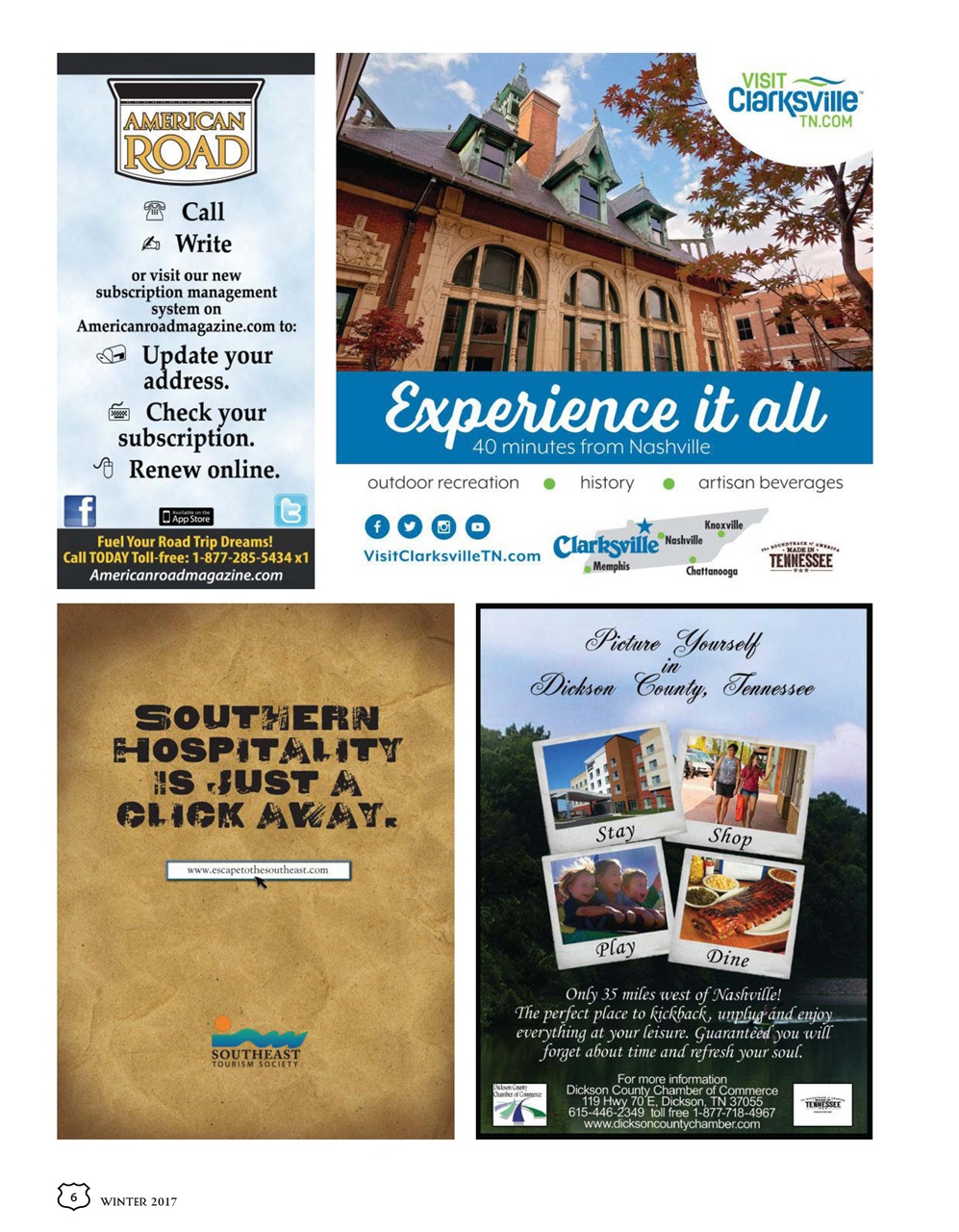 American Road Preview Pages