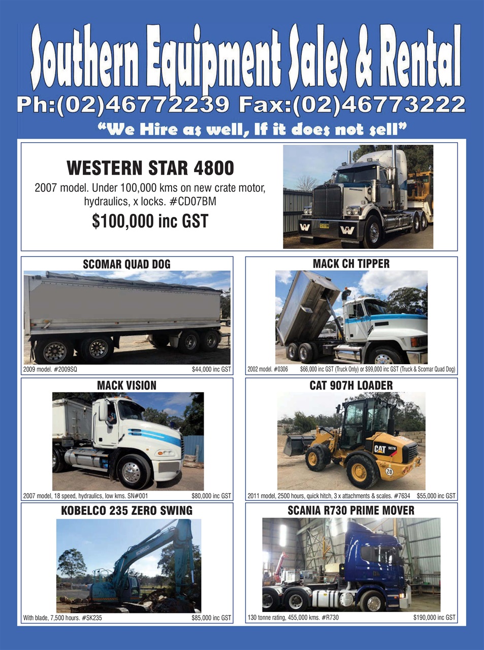 JUST TRUCKS Preview Pages