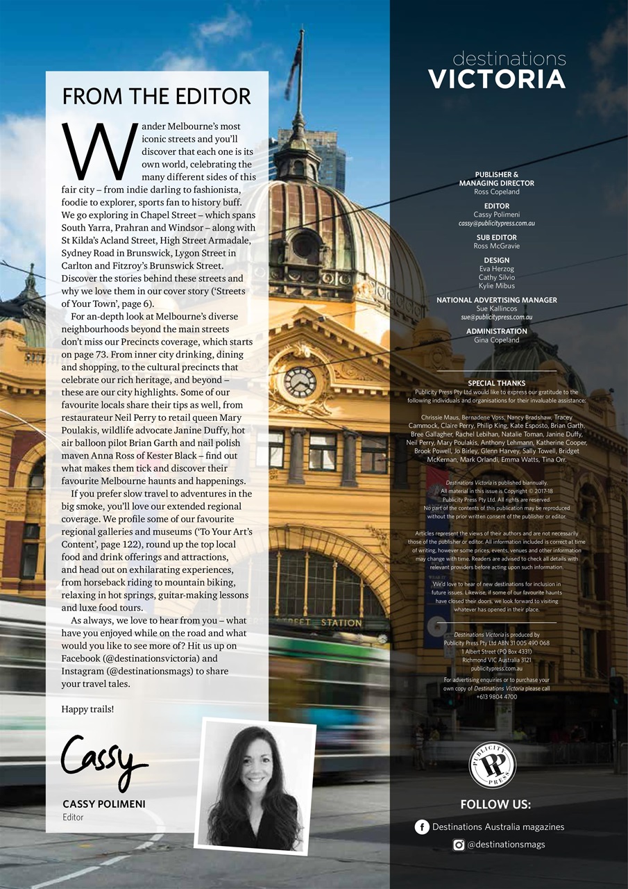 Destinations Series Preview Pages