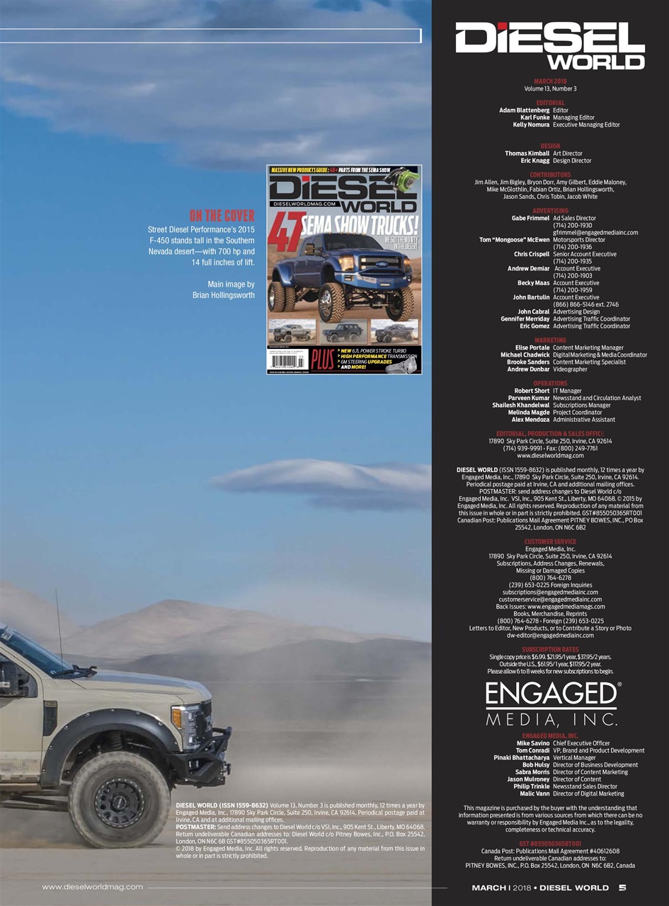 Diesel World Preview Pages