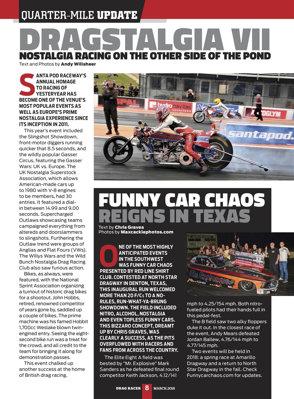 Drag Racer Preview Pages