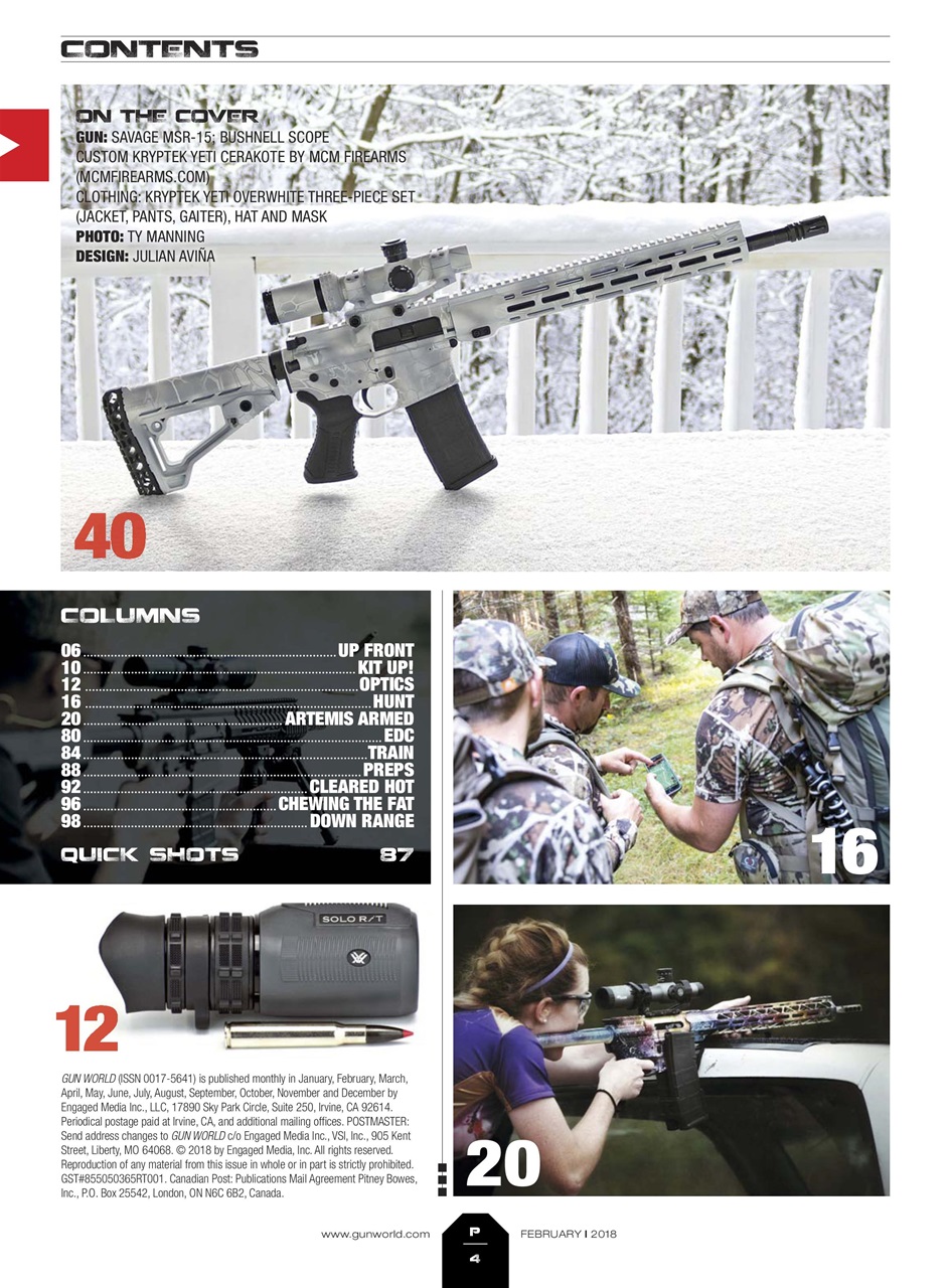 Gun World Preview Pages