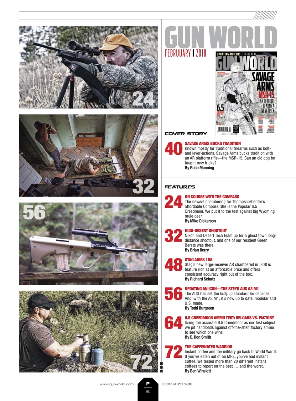 Gun World Preview Pages