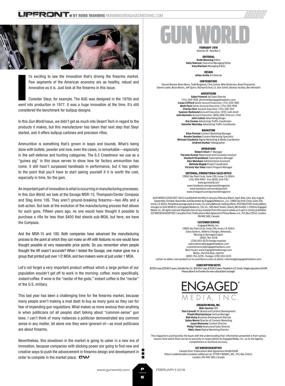 Gun World Preview Pages