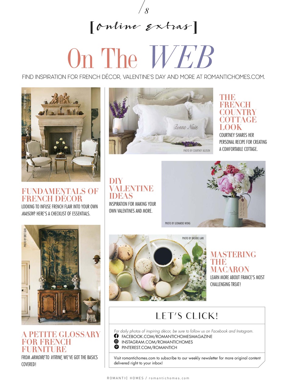 Romantic Homes Preview Pages