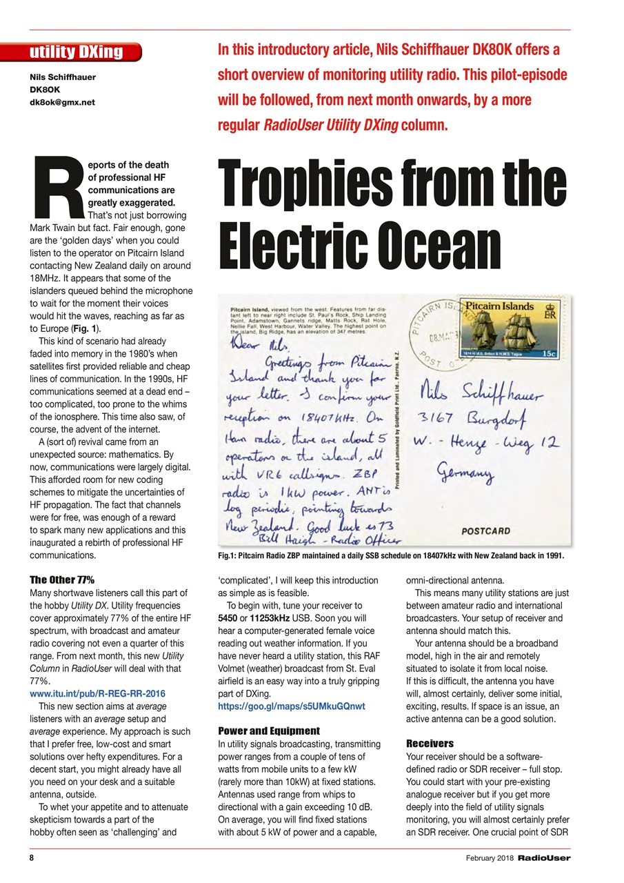 Radio User Preview Pages