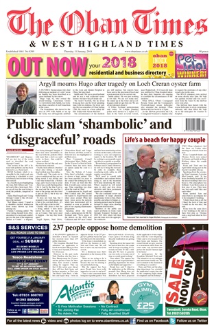 The Oban Times & Lochaber Times issue 11 January 2018