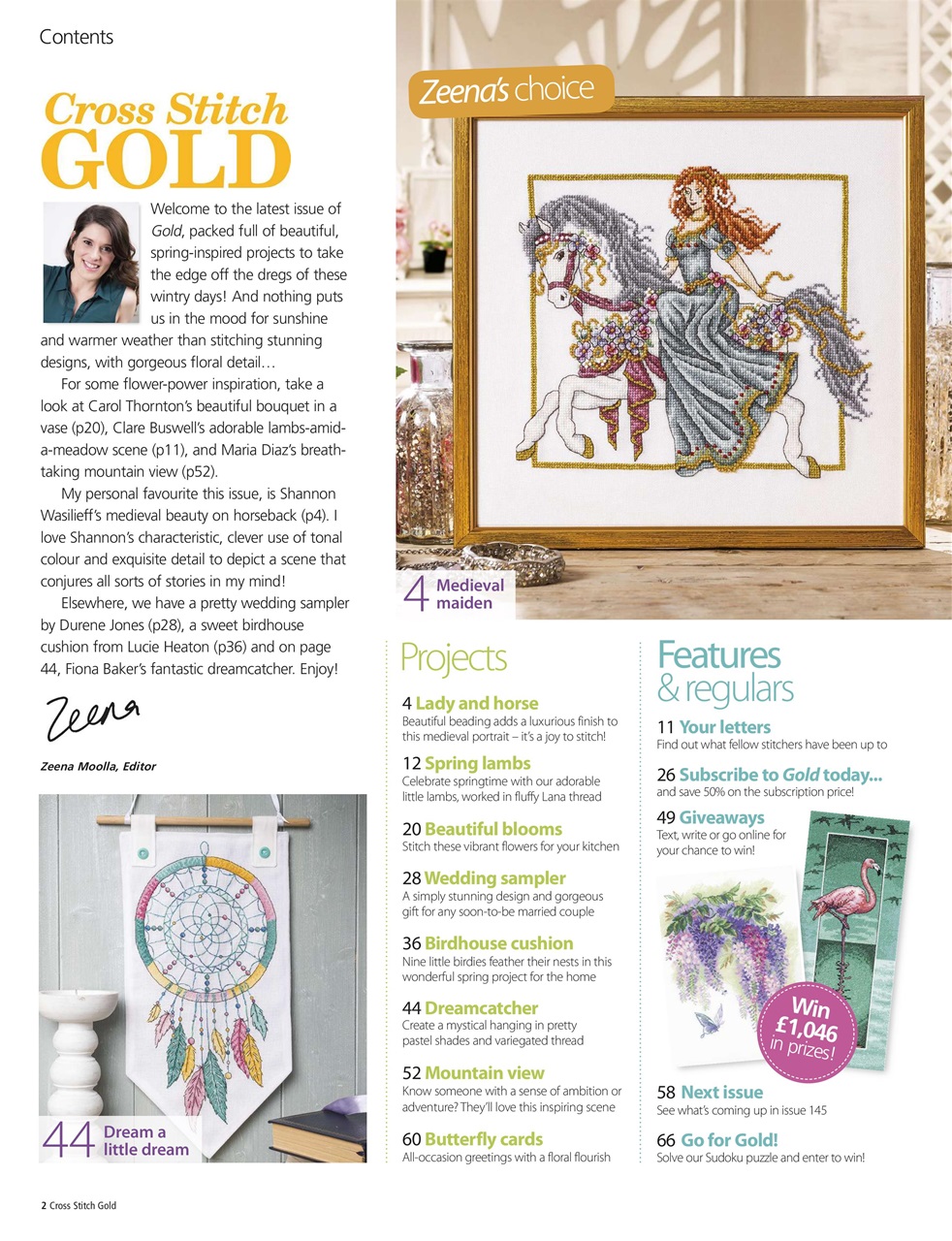 Cross Stitch Gold Preview Pages