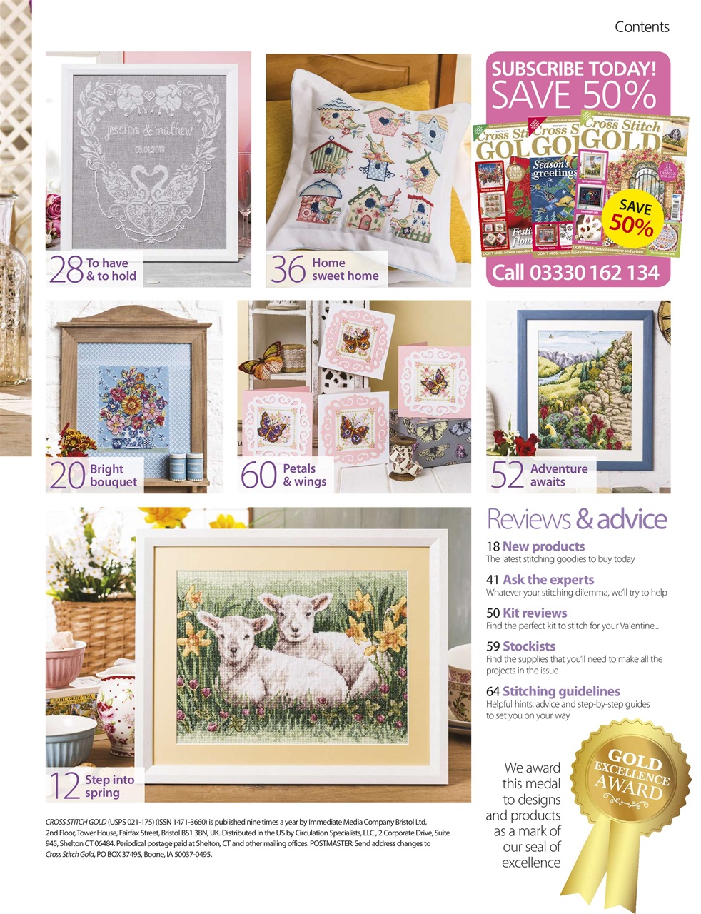 Cross Stitch Gold Preview Pages