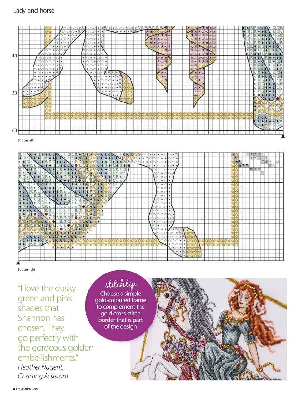Cross Stitch Gold Preview Pages