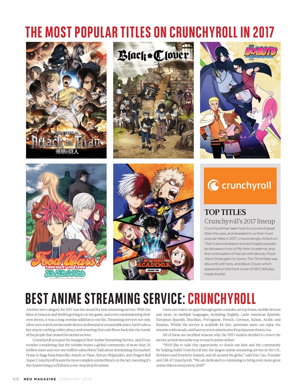 NEO Magazine Preview Pages