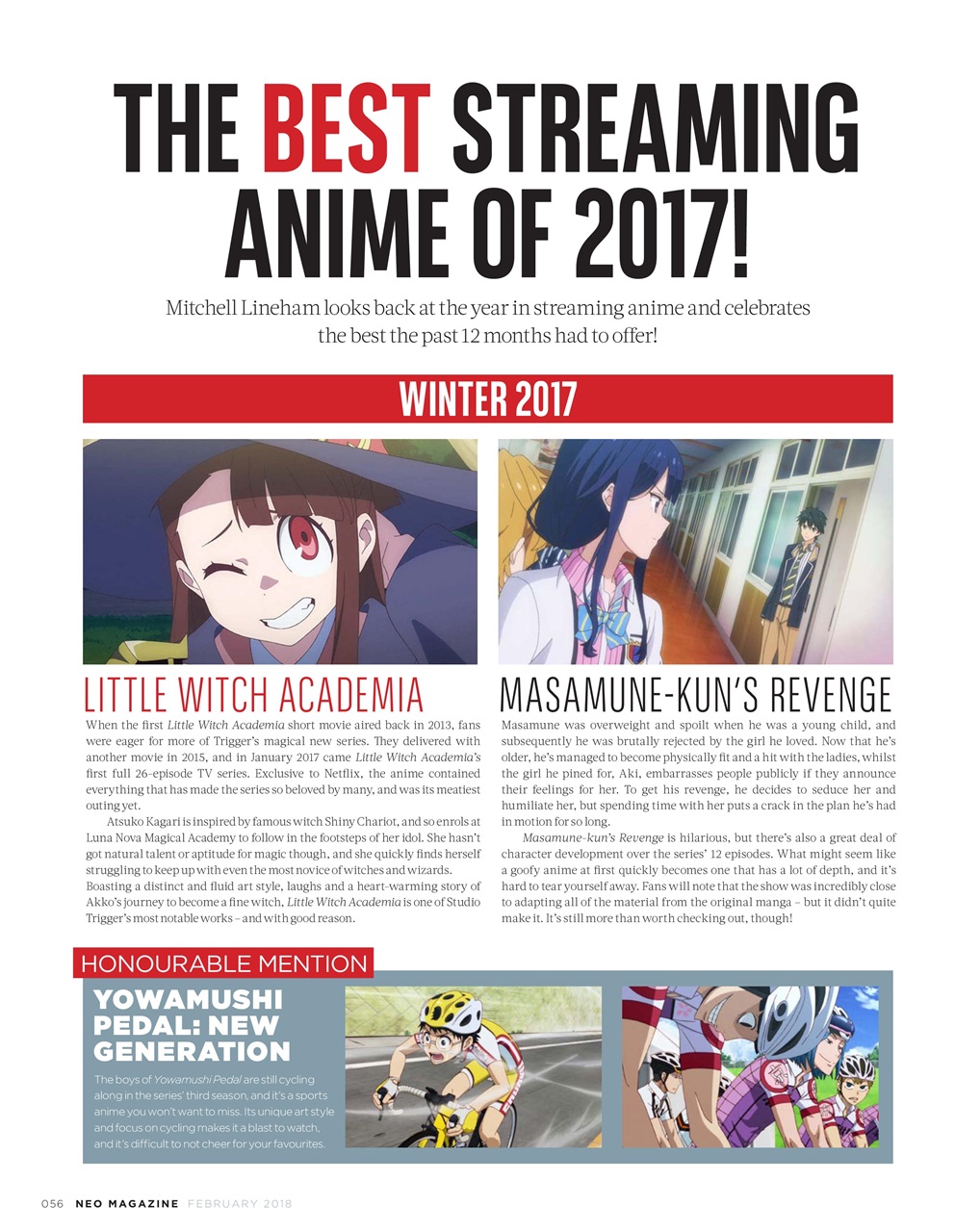 NEO Magazine Preview Pages