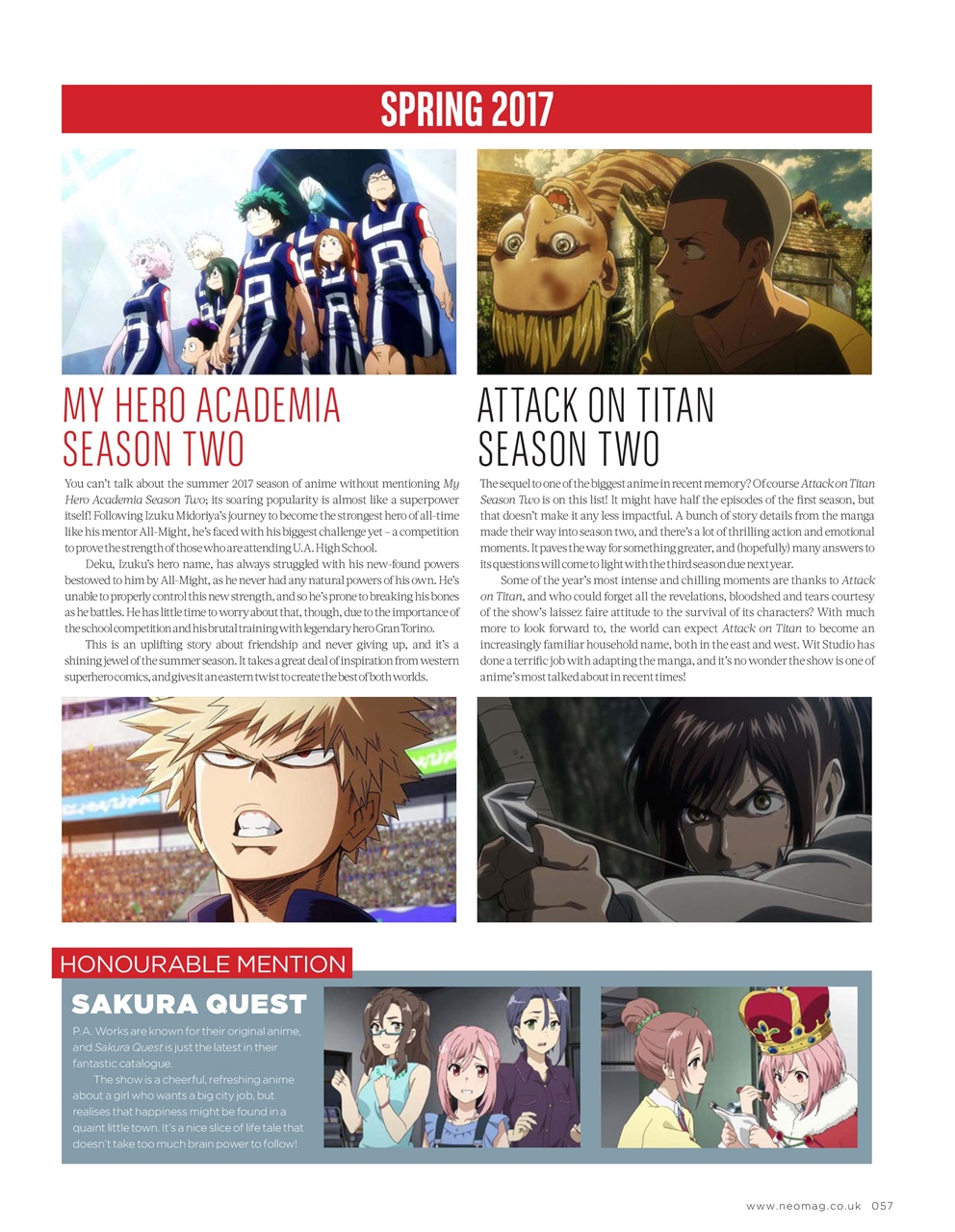 NEO Magazine Preview Pages