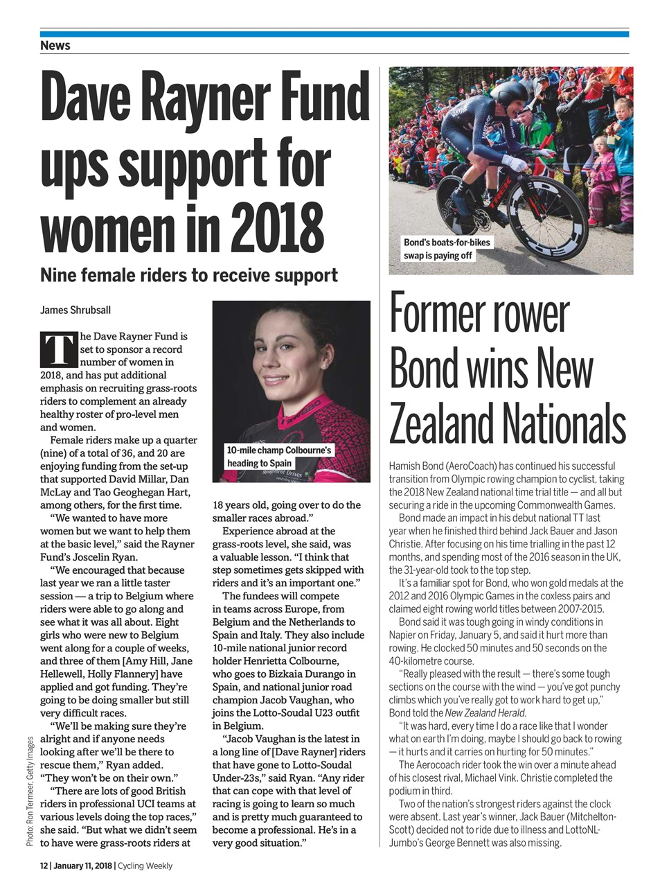 Cycling Weekly Preview Pages