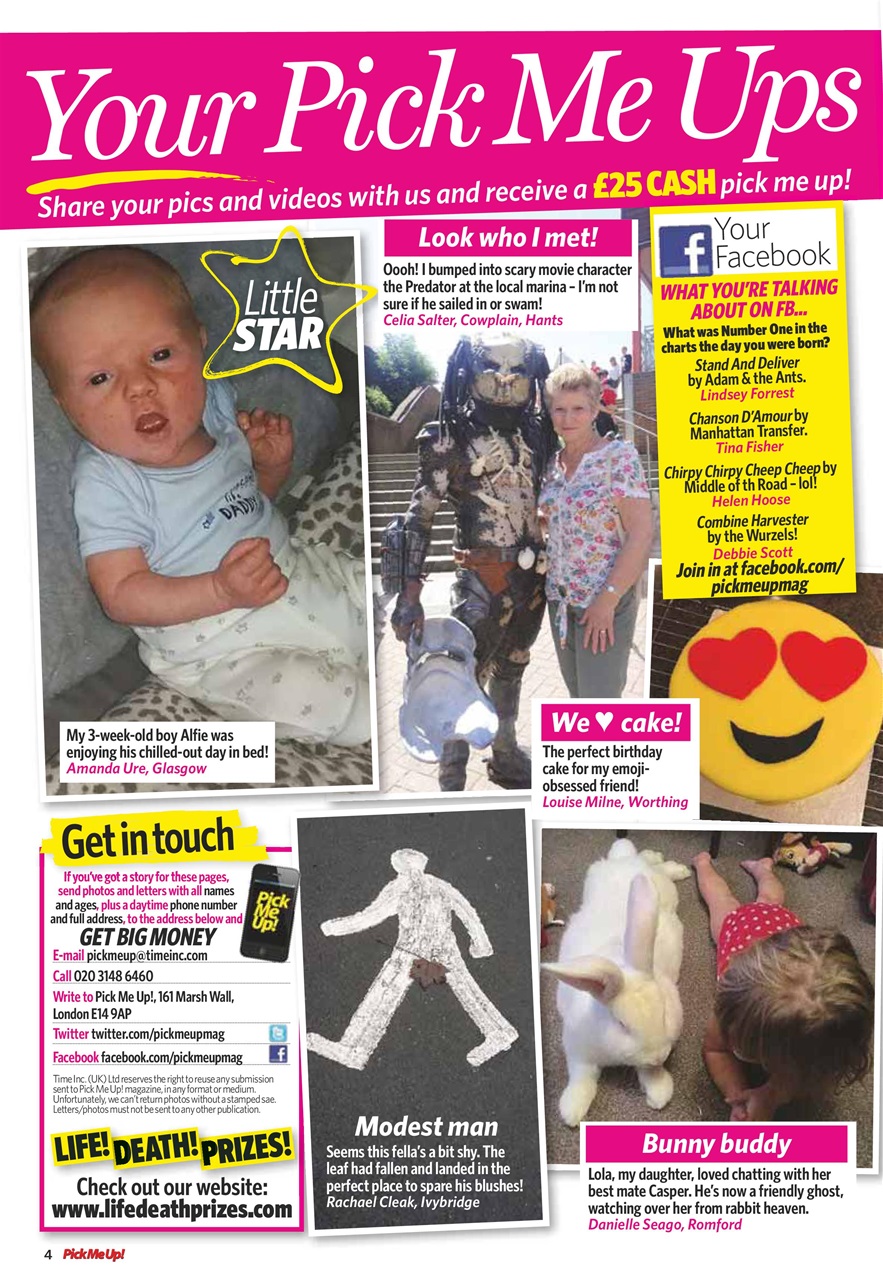 Pick Me Up Preview Pages