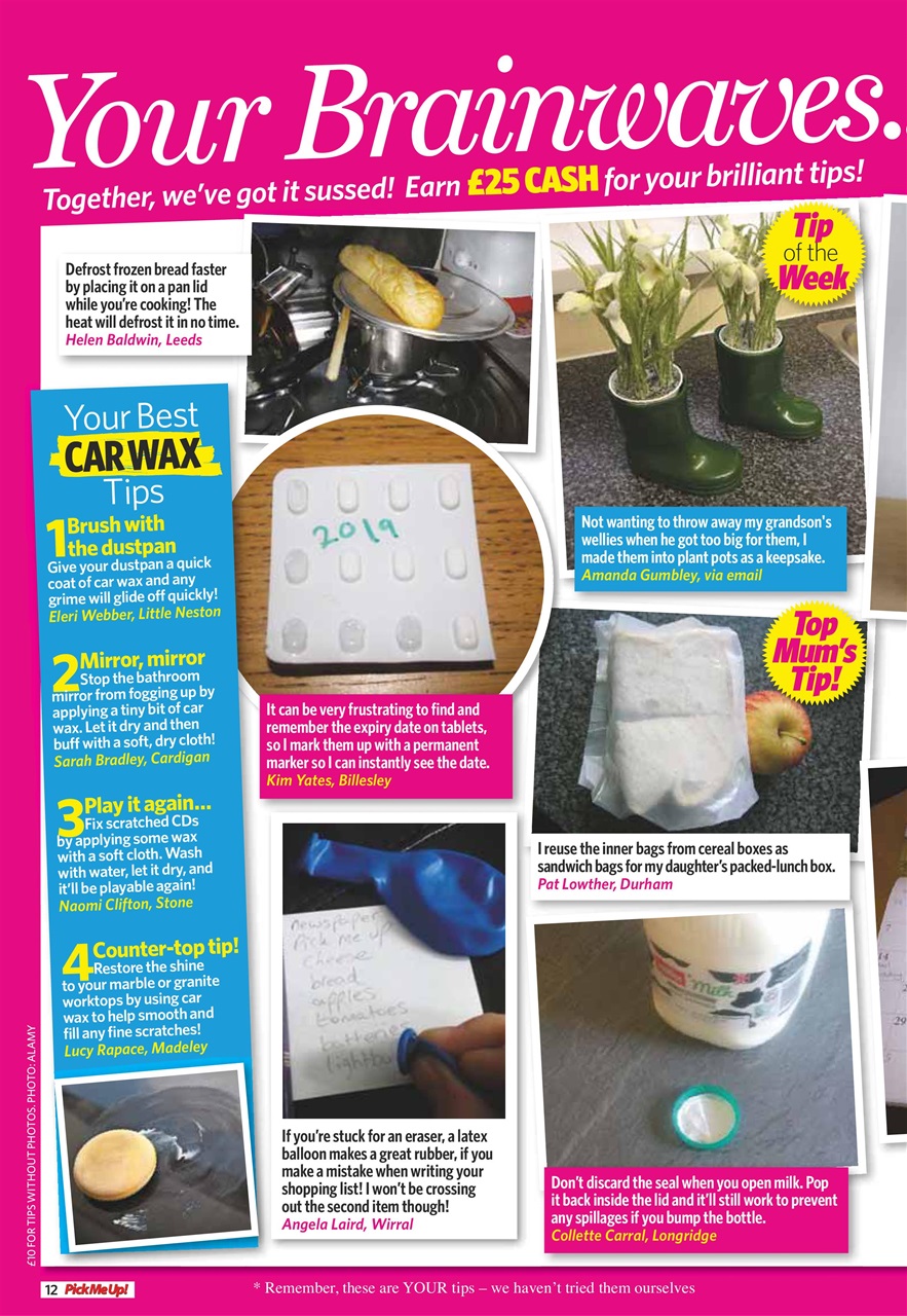 Pick Me Up Preview Pages