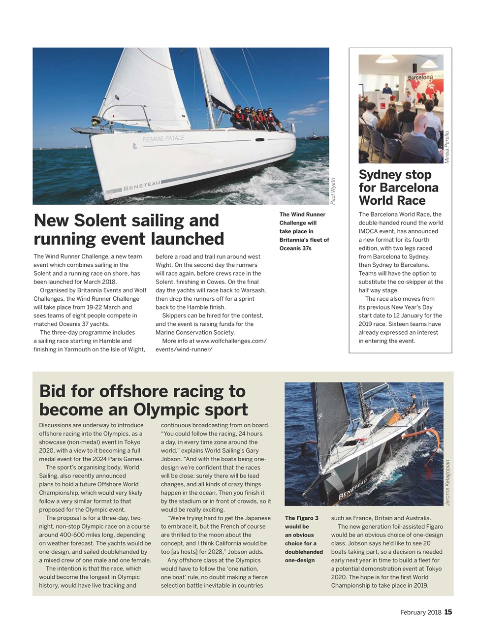 Yachting World Preview Pages