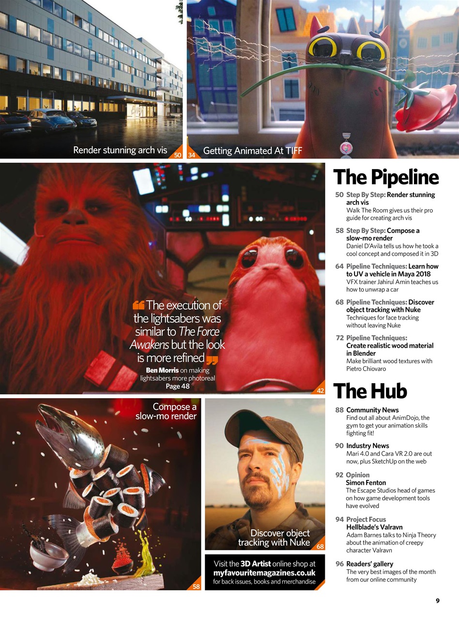 3D Artist Preview Pages