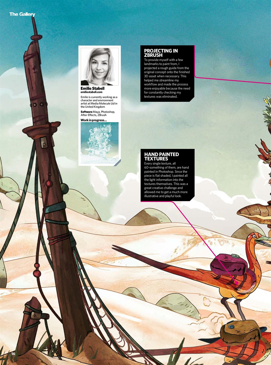 3D Artist Preview Pages