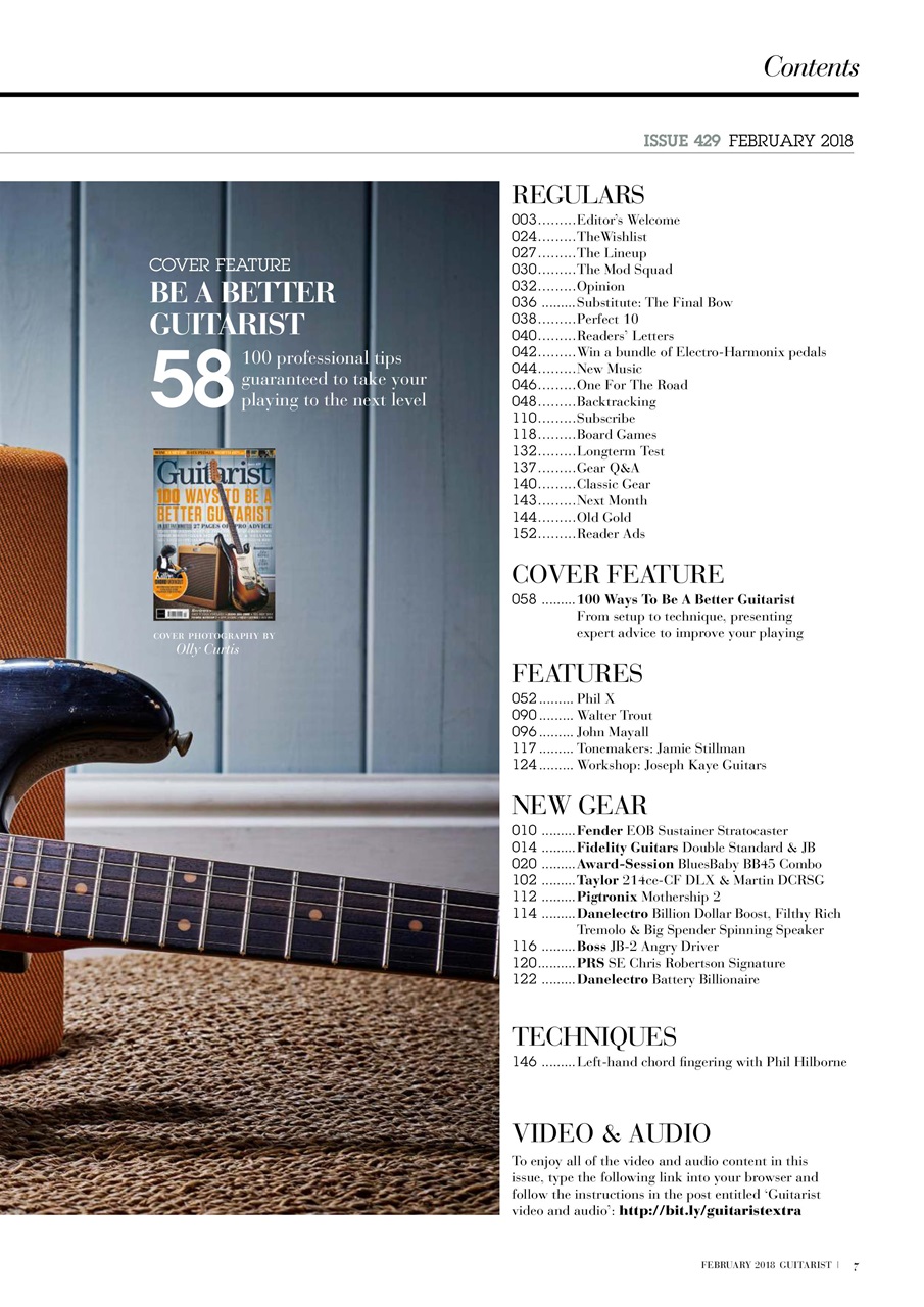 Guitarist Preview Pages