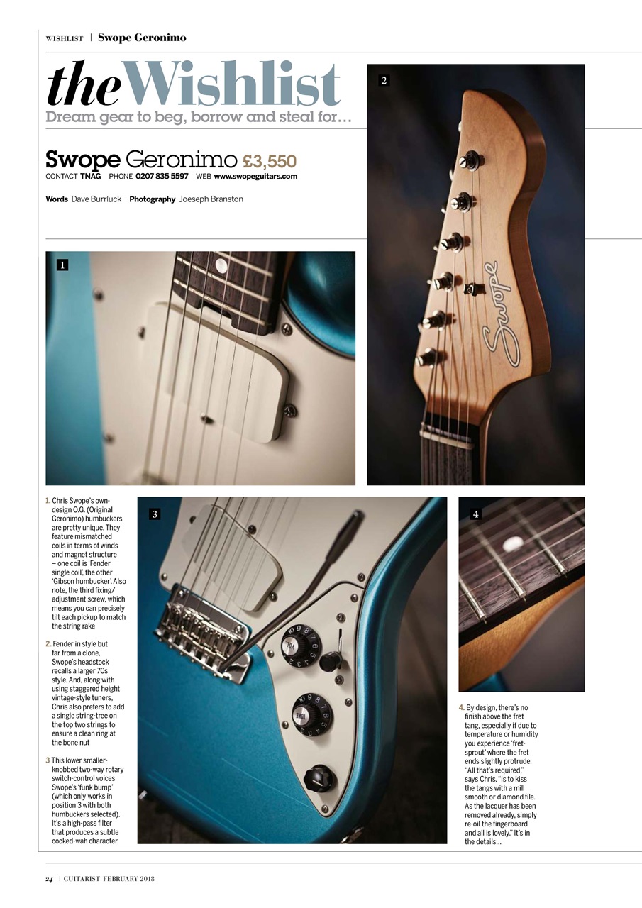 Guitarist Preview Pages
