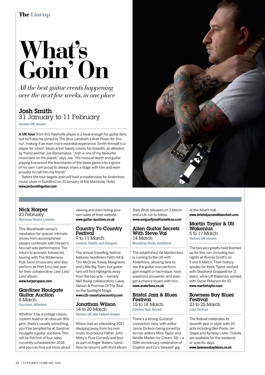 Guitarist Preview Pages