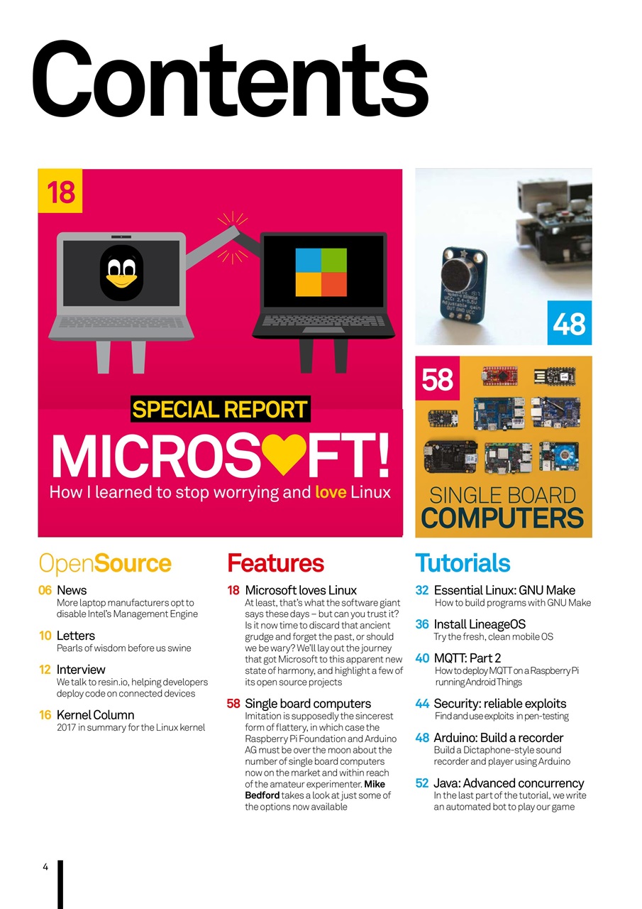 Linux User and Developer Preview Pages
