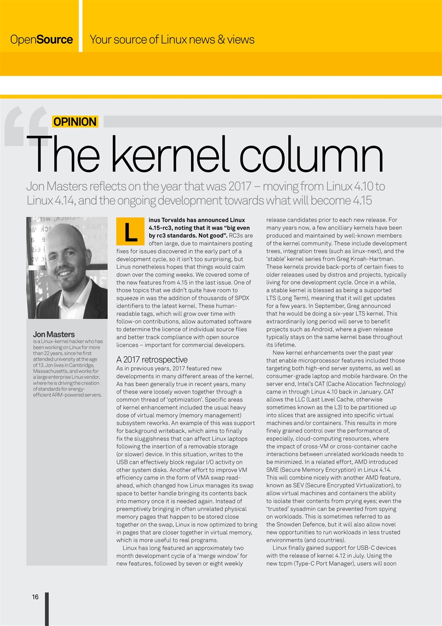 Linux User and Developer Preview Pages