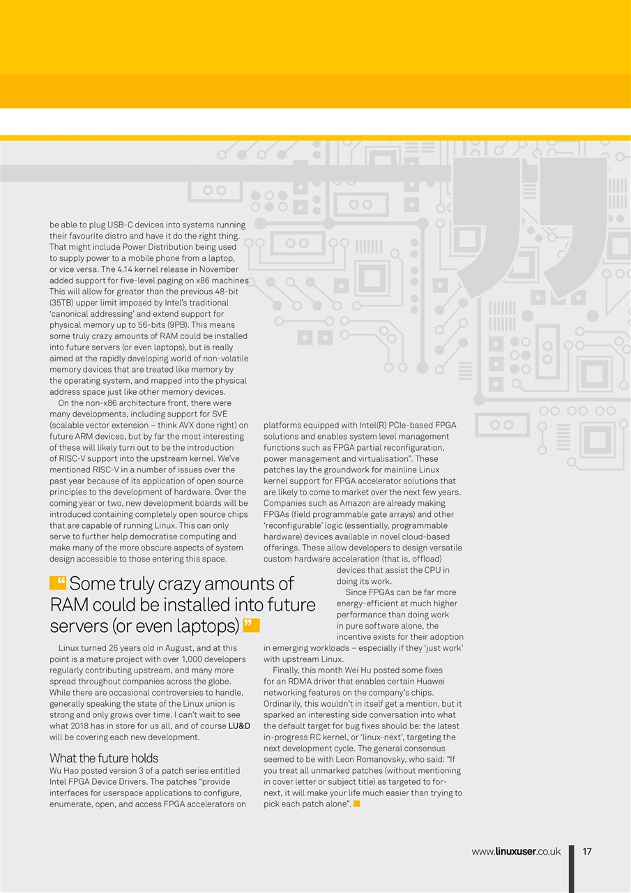 Linux User and Developer Preview Pages