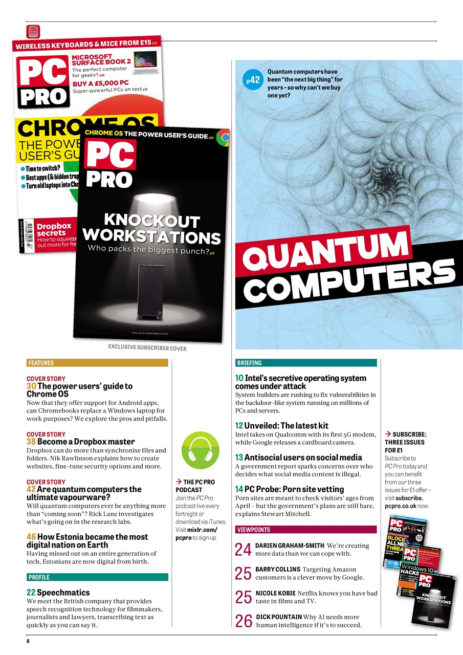PC Pro Preview Pages