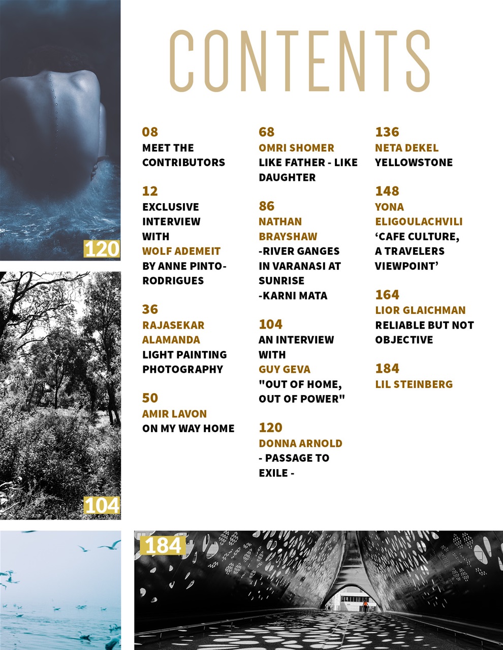 Lens Magazine Preview Pages