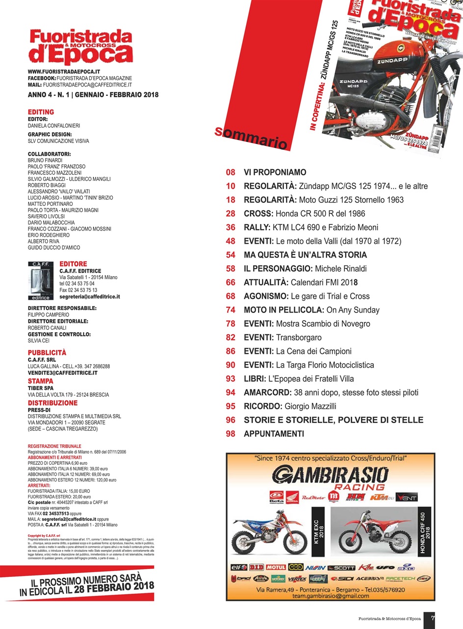 FUORISTRADA & MOTOCROSS D’EPOCA Preview Pages