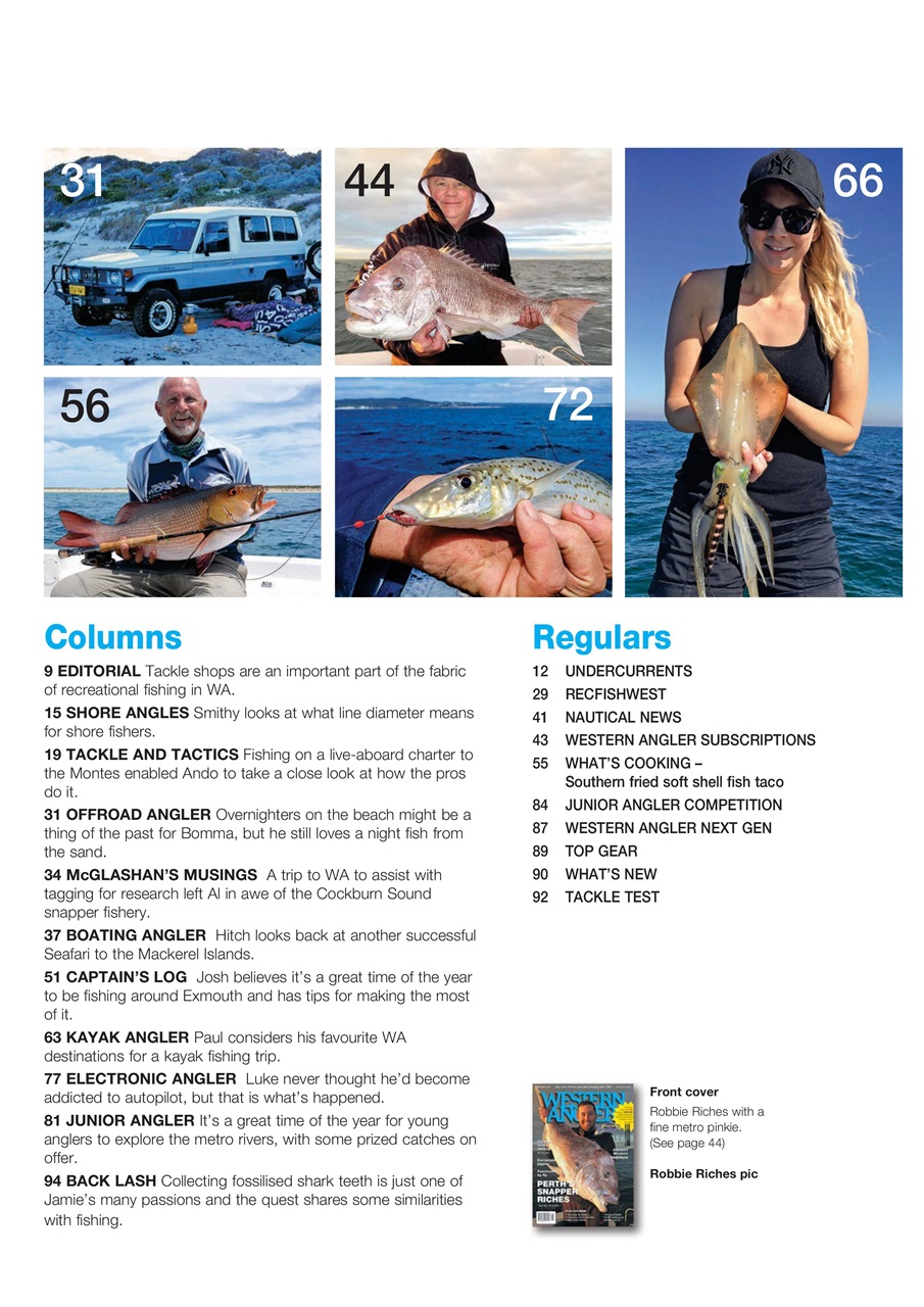 Western Angler Preview Pages