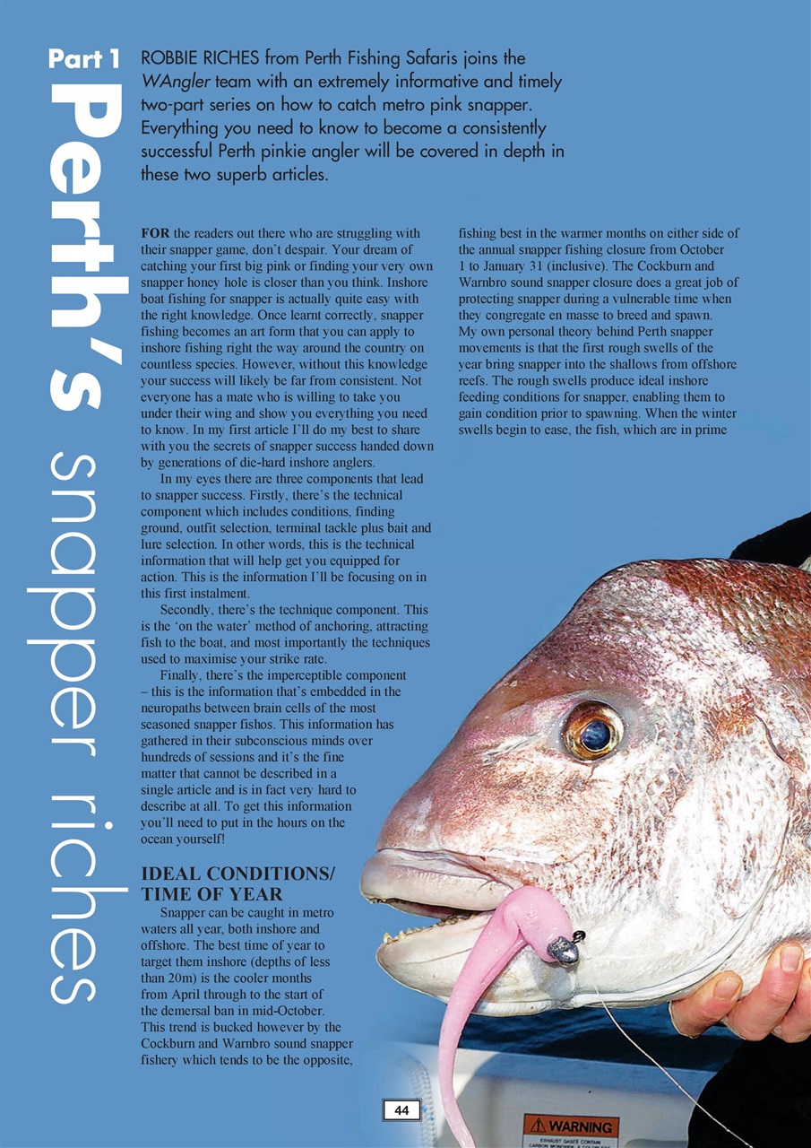 Western Angler Preview Pages