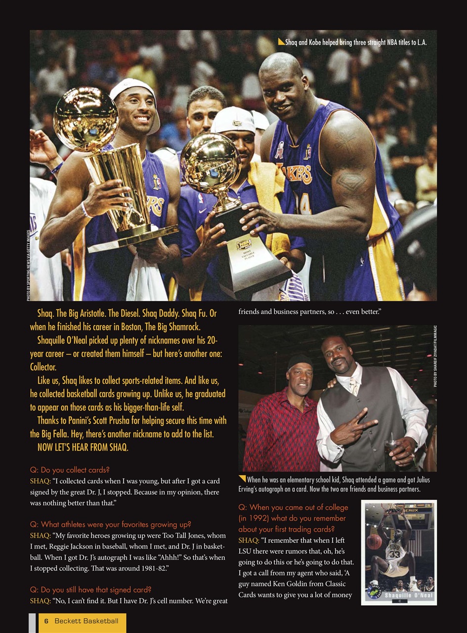 Beckett Basketball Magazine Preview Pages