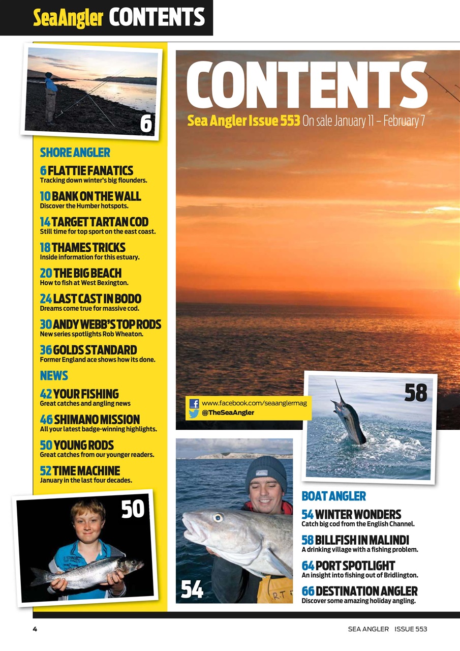 Sea Angler Preview Pages